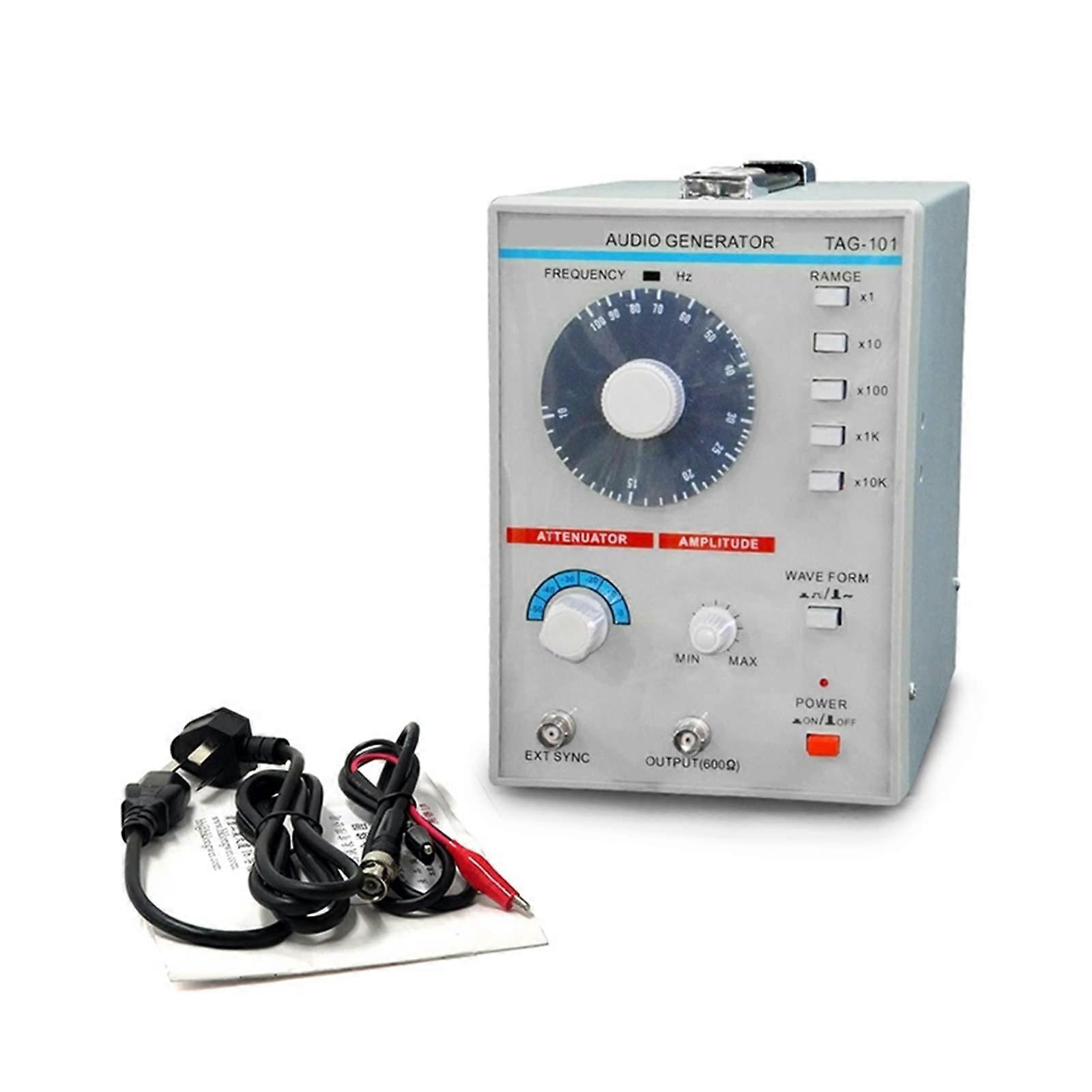 TAG101 Low Frequency Signal Generator 10Hz1MHz with Adjustable Strength for Electronics Testing