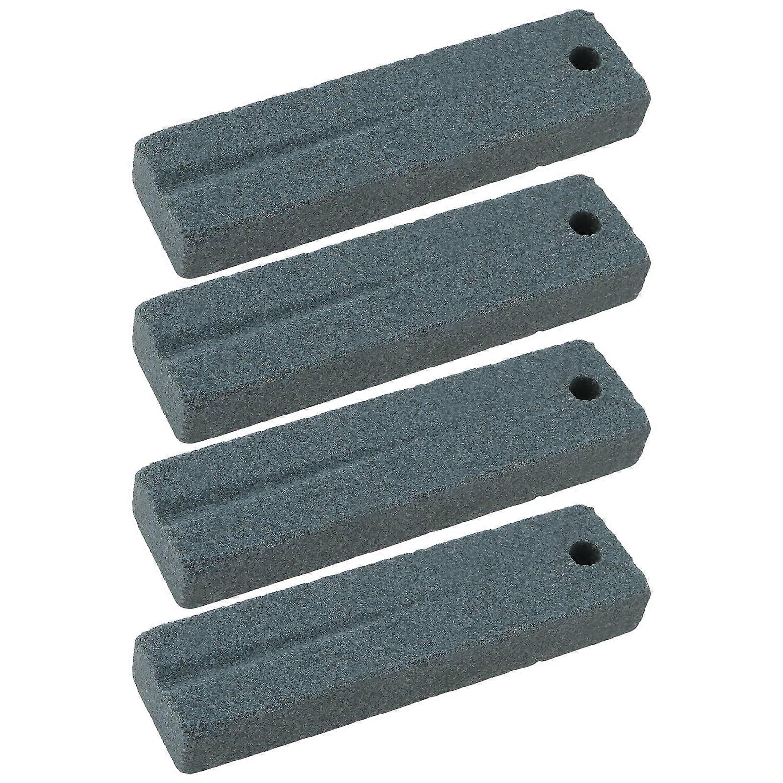 Fishing Hook Sharpener 180 Mesh 4Pcs for Treble and Single Hooks with NonSlip Grip Boost Catch Rate