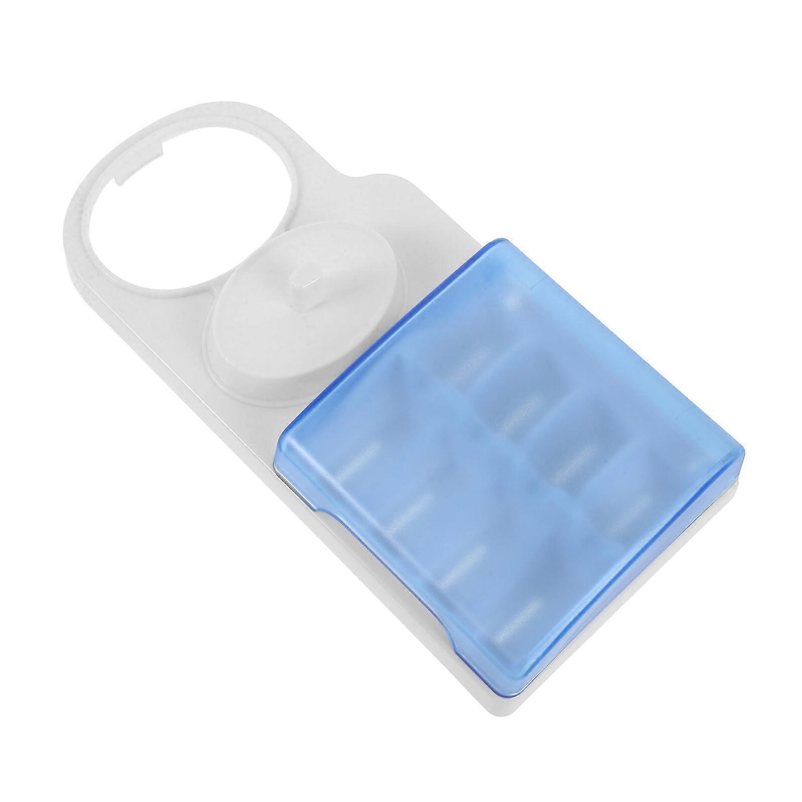 Electric Toothbrush Holder with Stable Suction Base Durable Plastic Bathroom Toothbrush Organizer