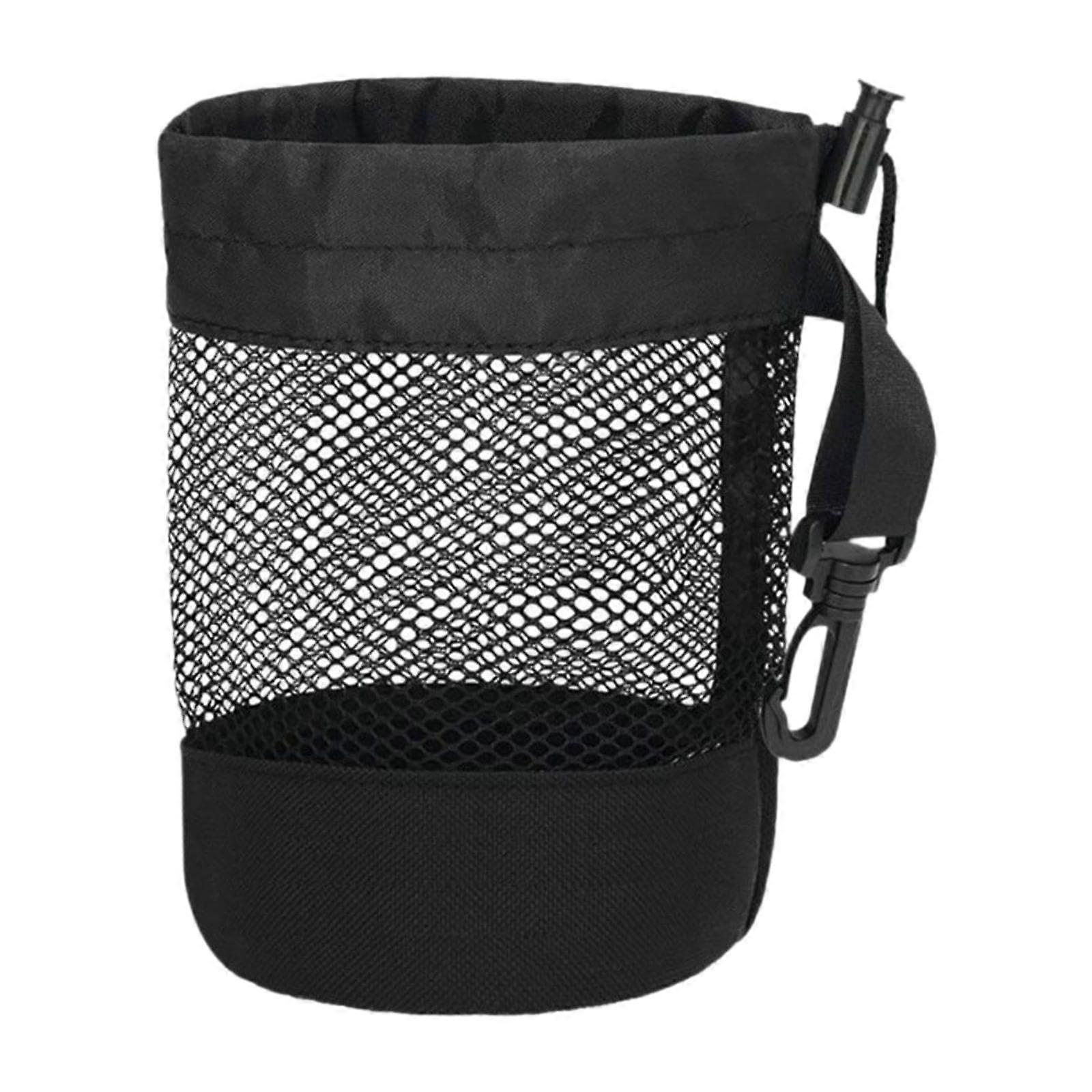 Golf Ball Bag with Large Storage Capacity, Quick Access Hook, Golf Accessories Pouch with Clip