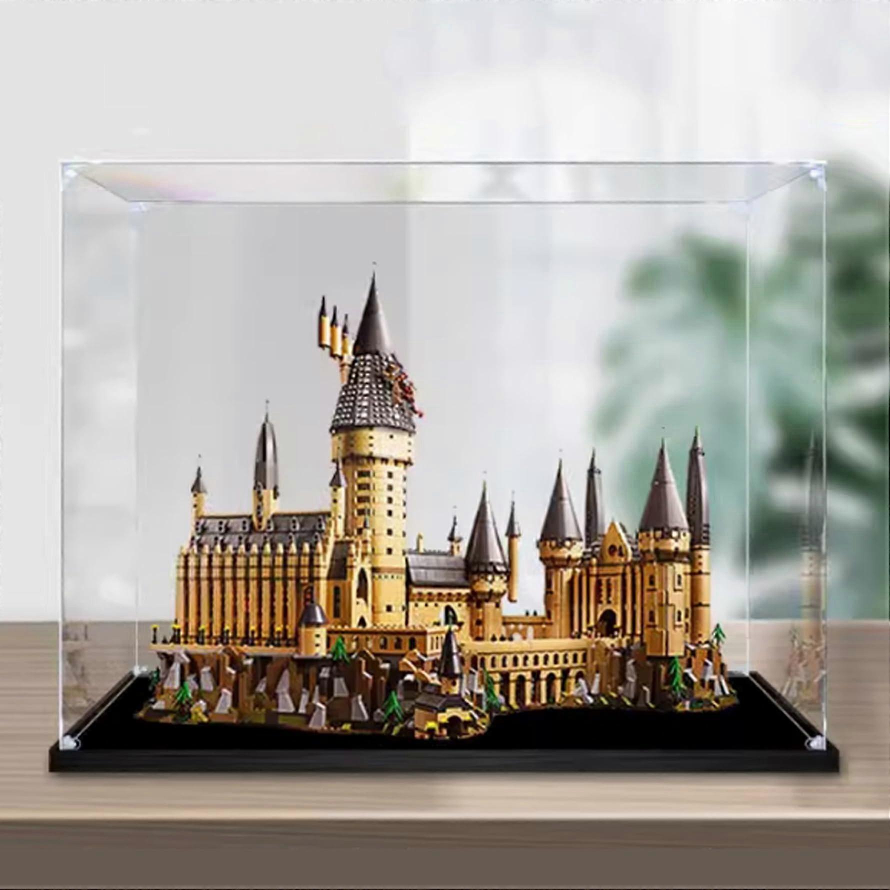 Acrylic Display Case for  71043 Hogwarts Castle, Dustproof Waterproof Crystal Clear Box, 3mm