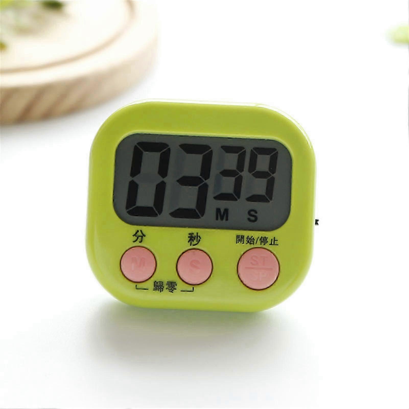 Multi Function Electronic Timer Big LED Display Learning Management Timer for Work StudyGreen