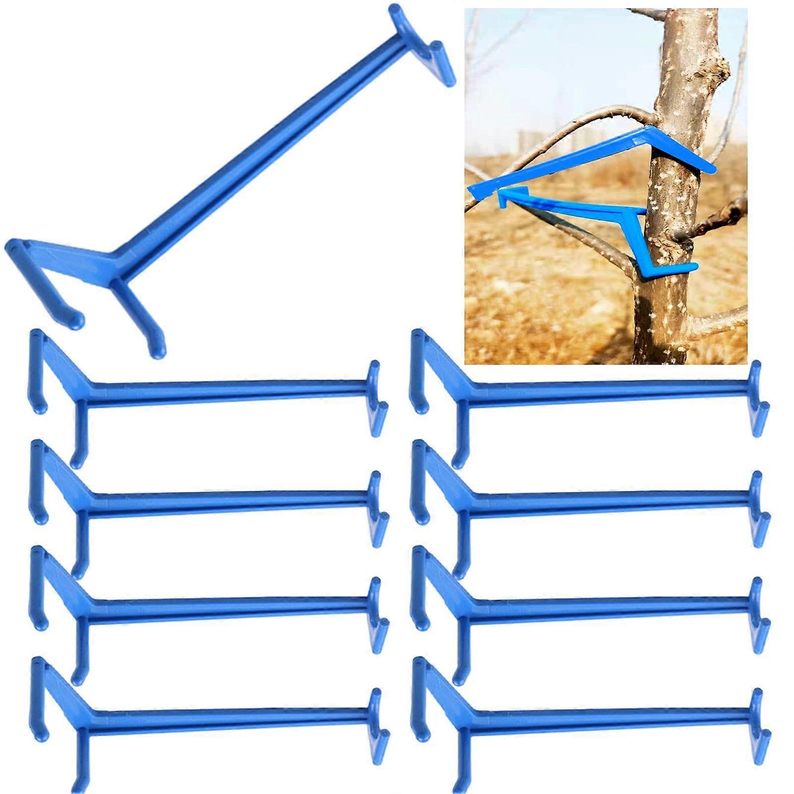 50pcs Adjustable Fruit Tree Branch Spreader Blue, Plant Branch Bender Training Tool for Garden Tree Support