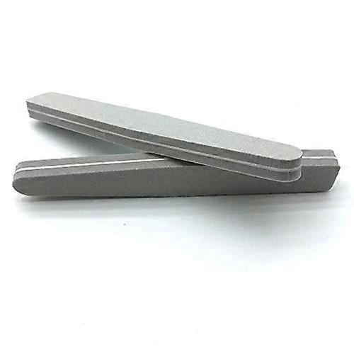 Gray Nail Files Set 5pcs DoubleSided Nail Buffer 100/180 Grit Washable Sponge Salon Tools
