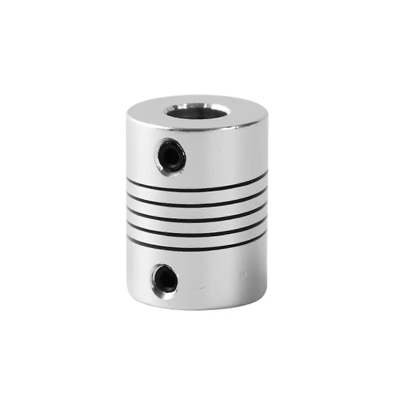 3D Printer Flexible Coupling 6x8mm Zero Backlash Aluminum Shaft Coupler for Z Axis Stepper Motor
