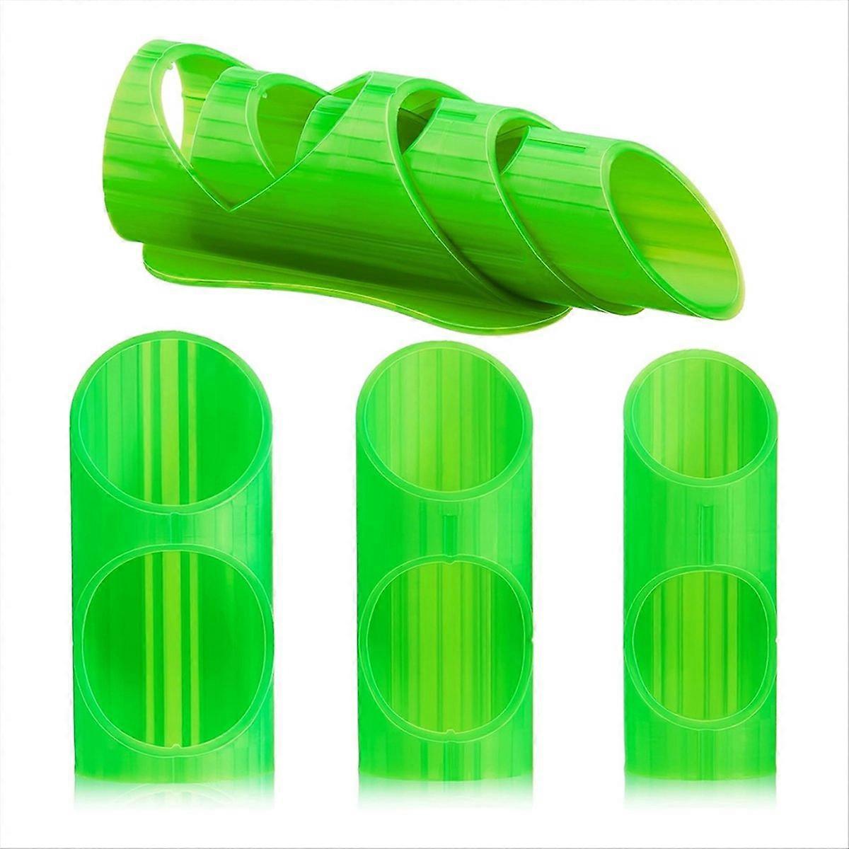 6pcs Foam Pipe Cutting Tools Green Pipe Insulation Cutting Guide