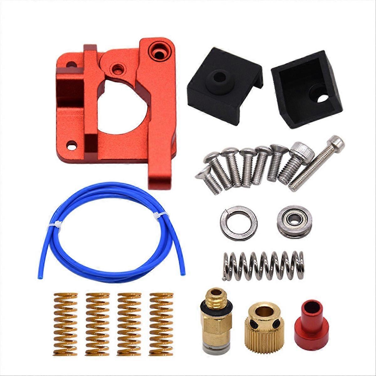 Upgrade Dual Gear Extruder with Tube/Silicone Case/Spring Kit