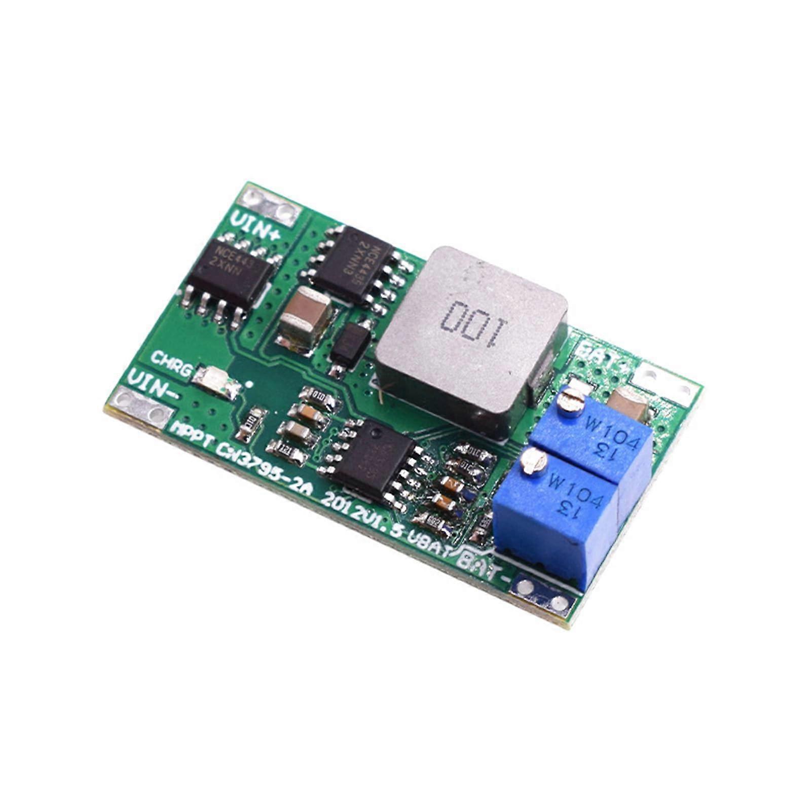 MPPT Solar Charge Controller CN3795 Board for Lithium Battery, Efficient 2A Solar Panel Regulator