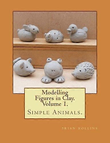 Figuras de modelado en arcilla. Animales simples.: Modelado práctico de arcilla fácil.