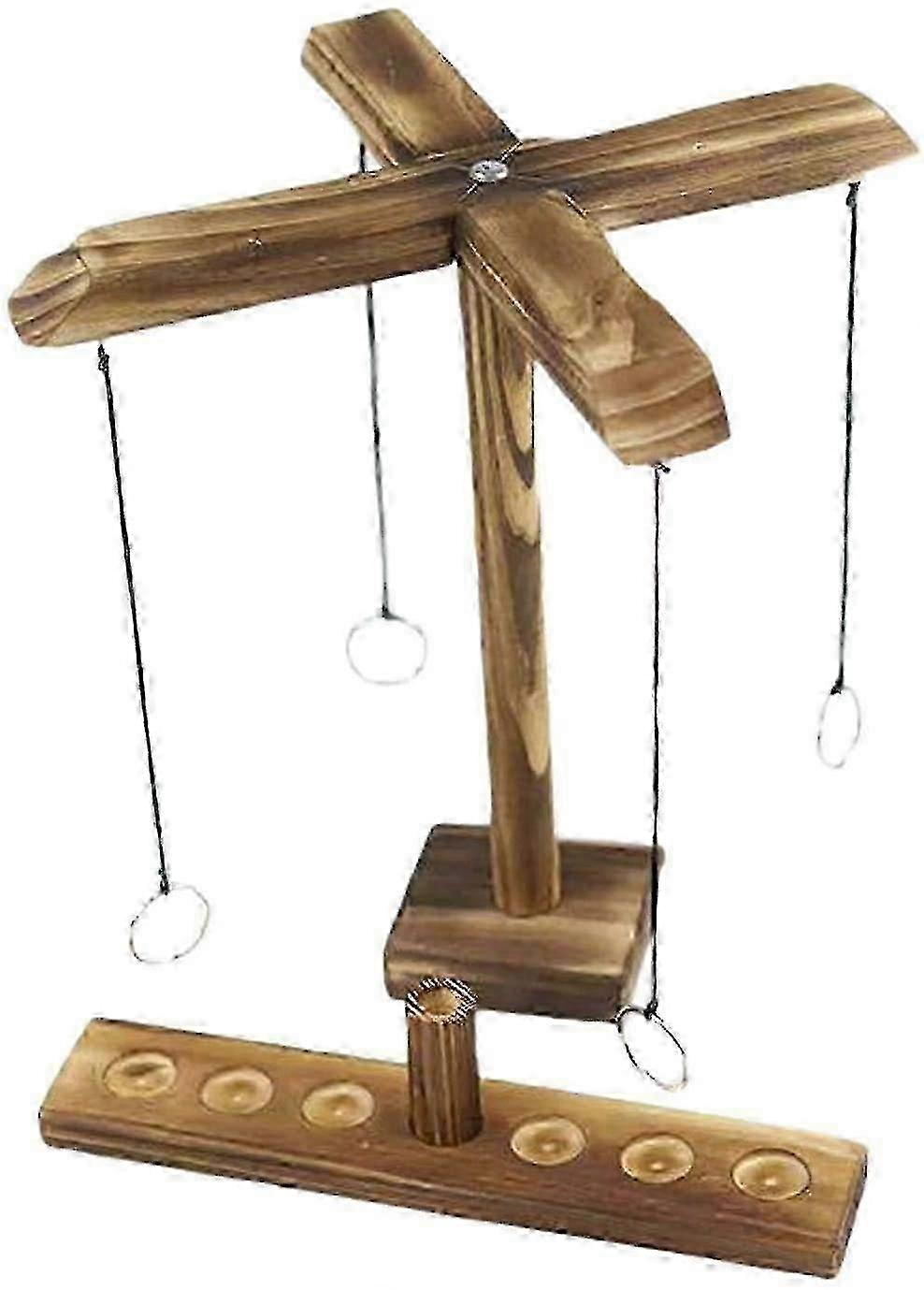 Ring Toss With Shot Ladder Bundle Interactive Throwing Iron