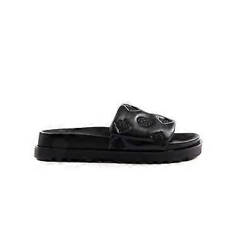 Slide Guess Fabio Logo 4G Pioni Naiset Musta