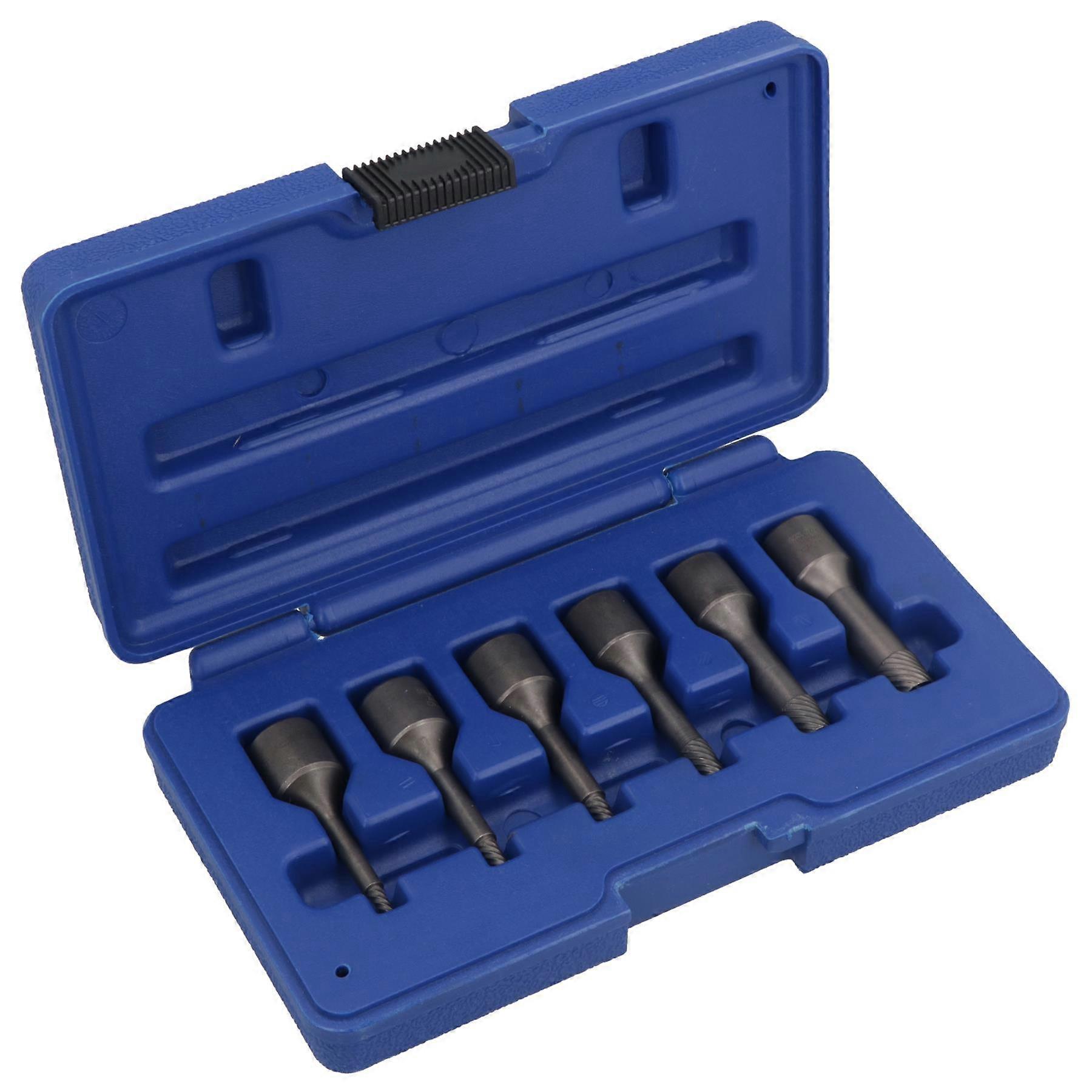 3/8" Impact Screw / Stud Extractor / Remover Set Reverse Thread 2-10mm 6pc AT023