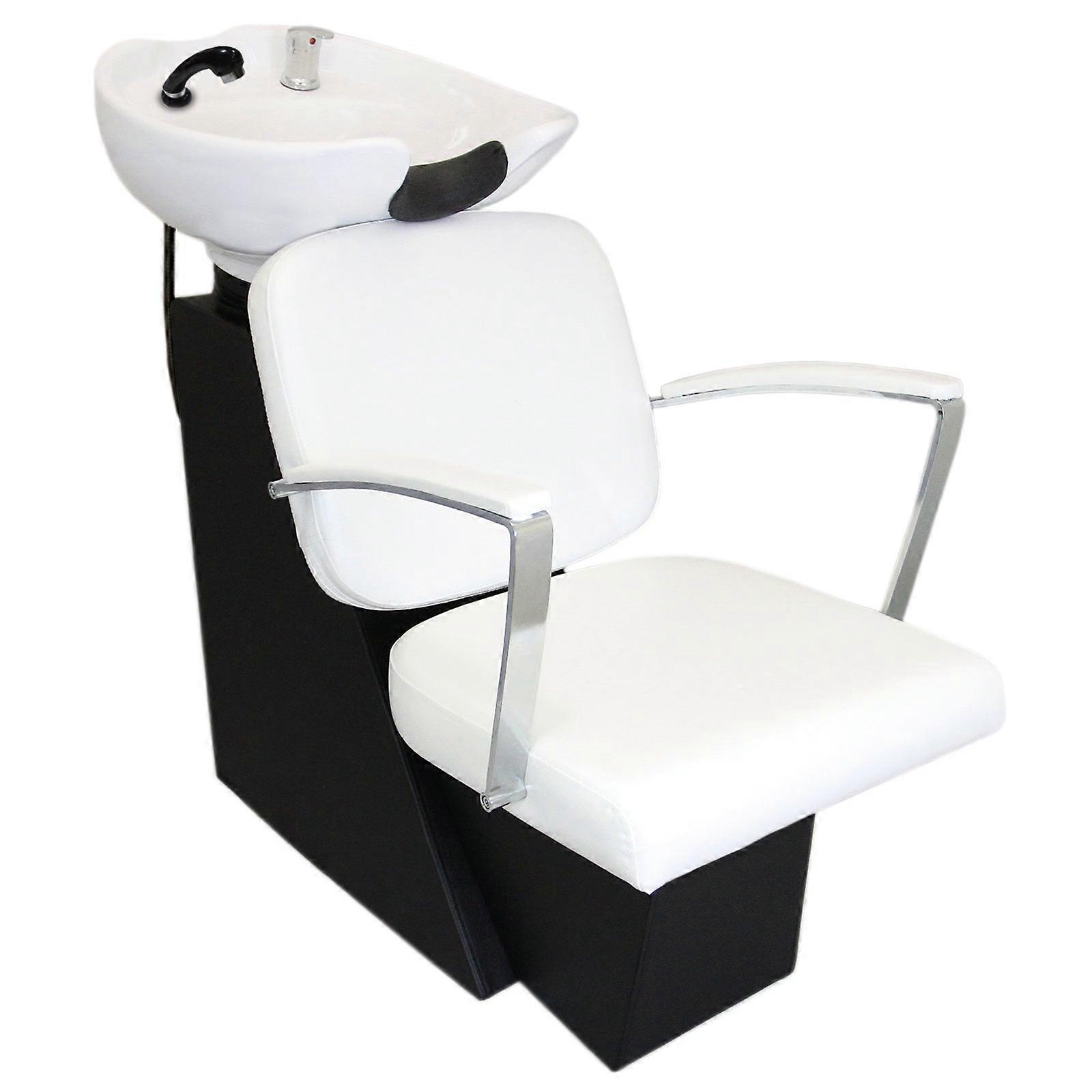 Salon Backwash Chair Blanc