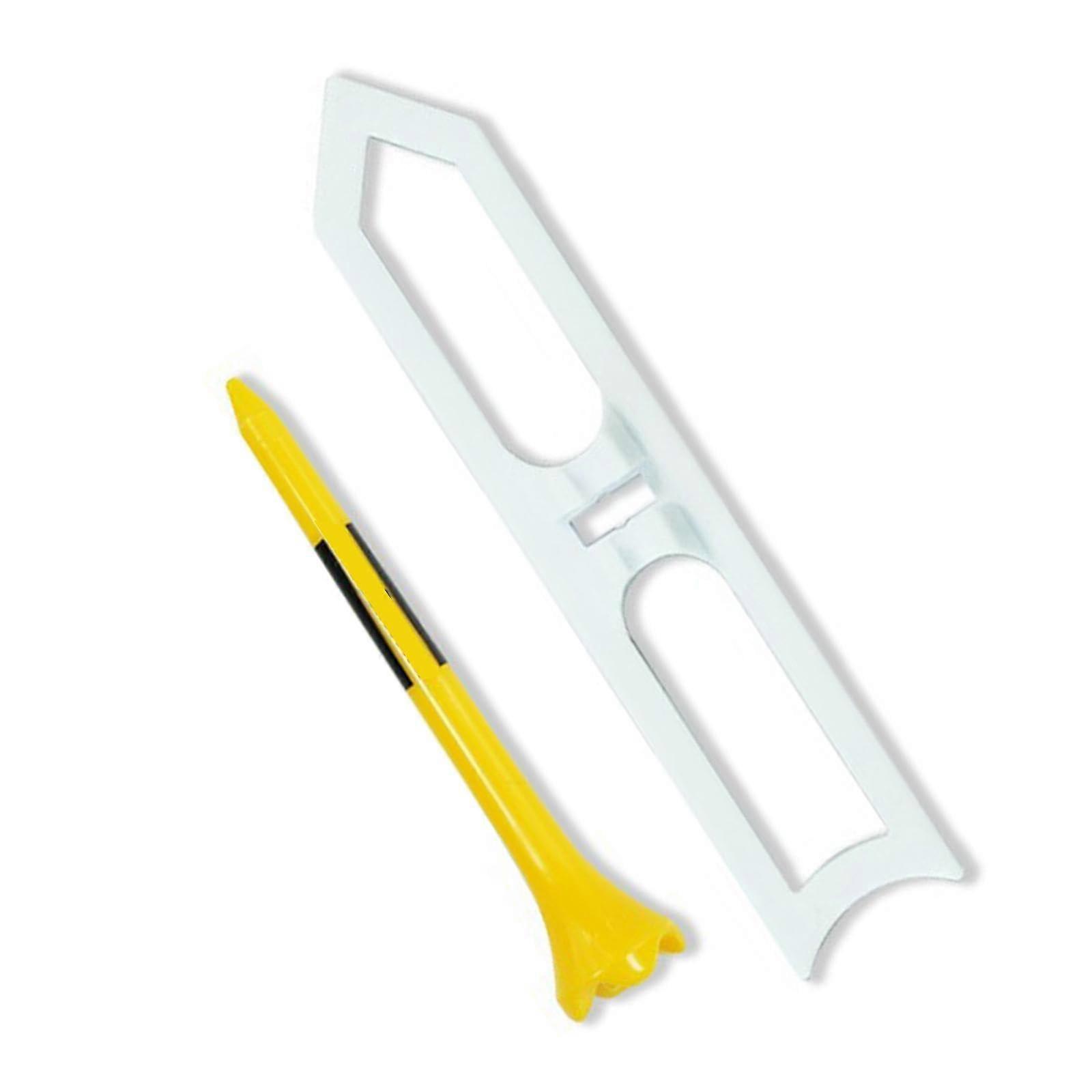 Golf Tees Durable Plastic Rocket Shape for Long Distance Backyard Training Beginners