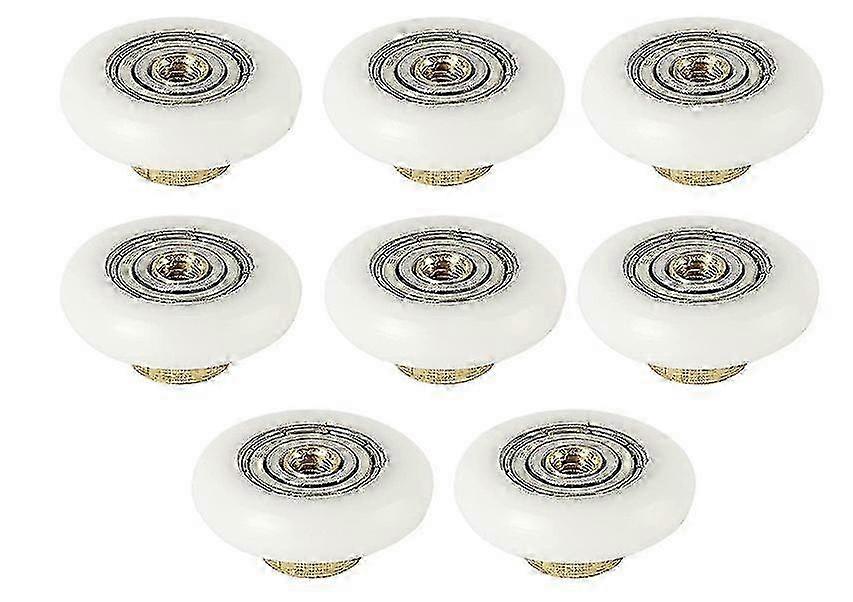 8 Wheels 20mm Copper Shower Door Runner Rollers