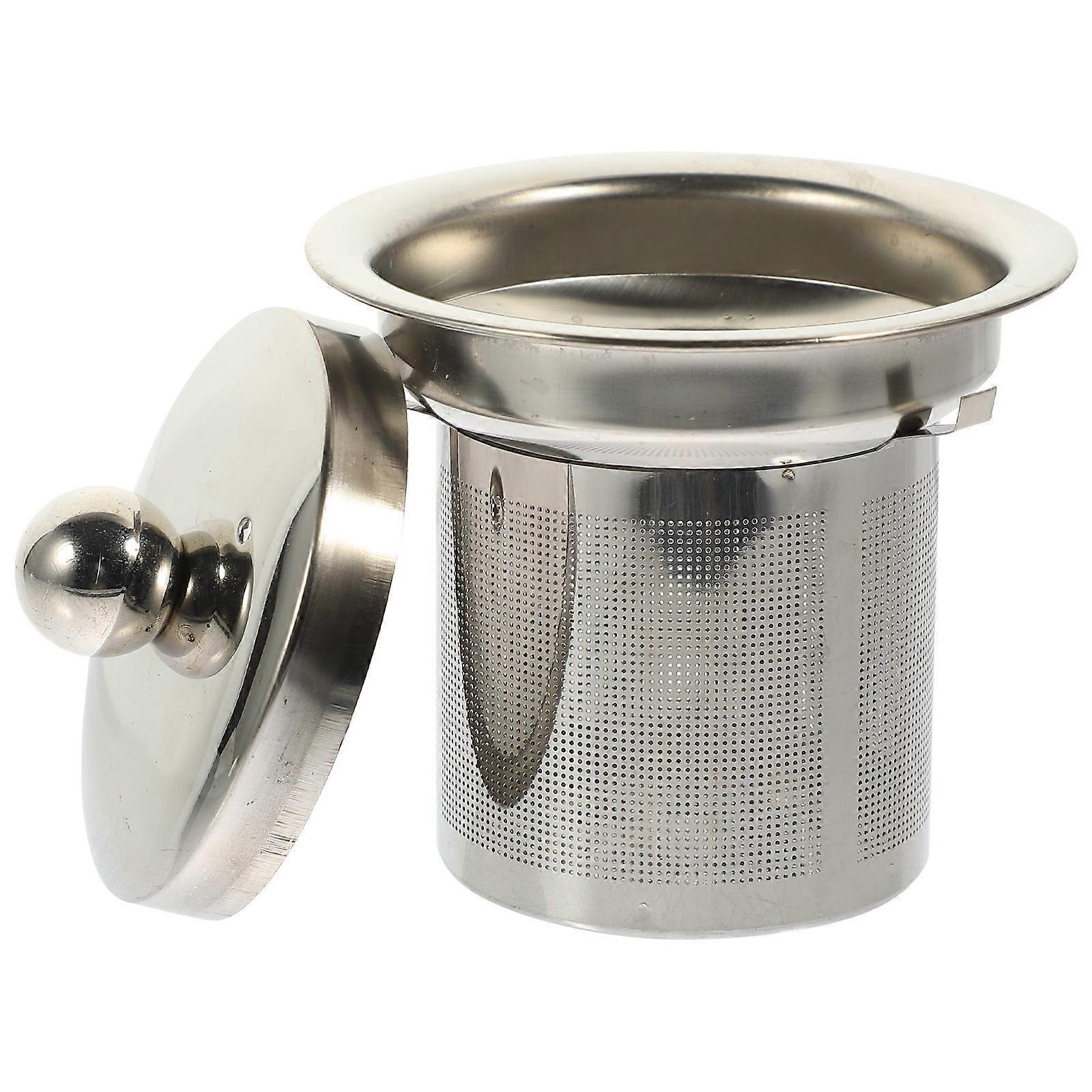 Stainless Tea Strainer Insert Tea Infuser Tea Pot Accessories Tea Filter Mesh