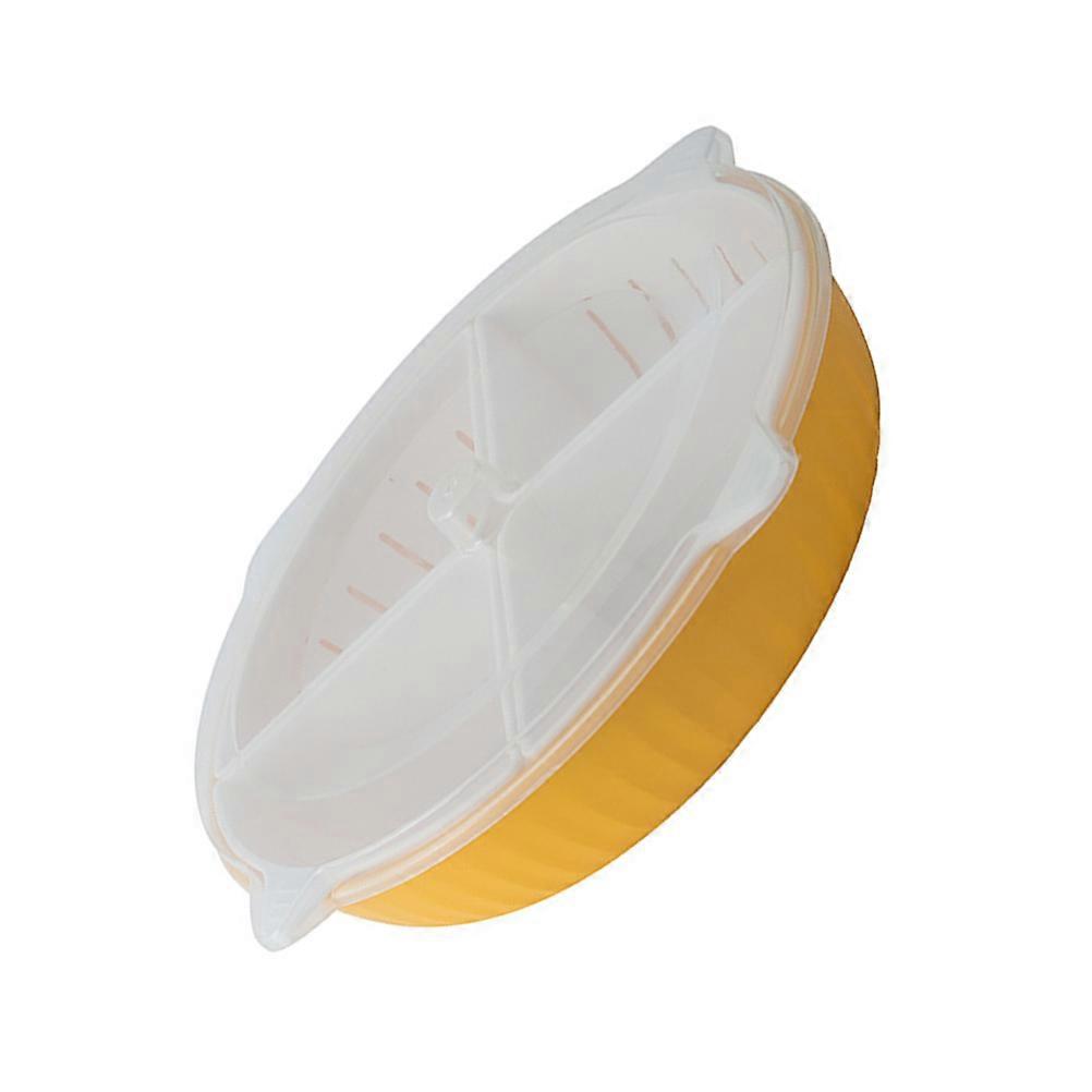 Plastic Vegetable Berry Colander Strainer for Storage Use Stackable Bowl