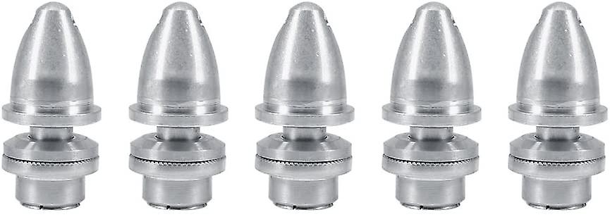 Propeller Adapters, 5 stuks 5mm Aluminium Borstelloze RC Motor Bullet Propeller Adapter Beugels