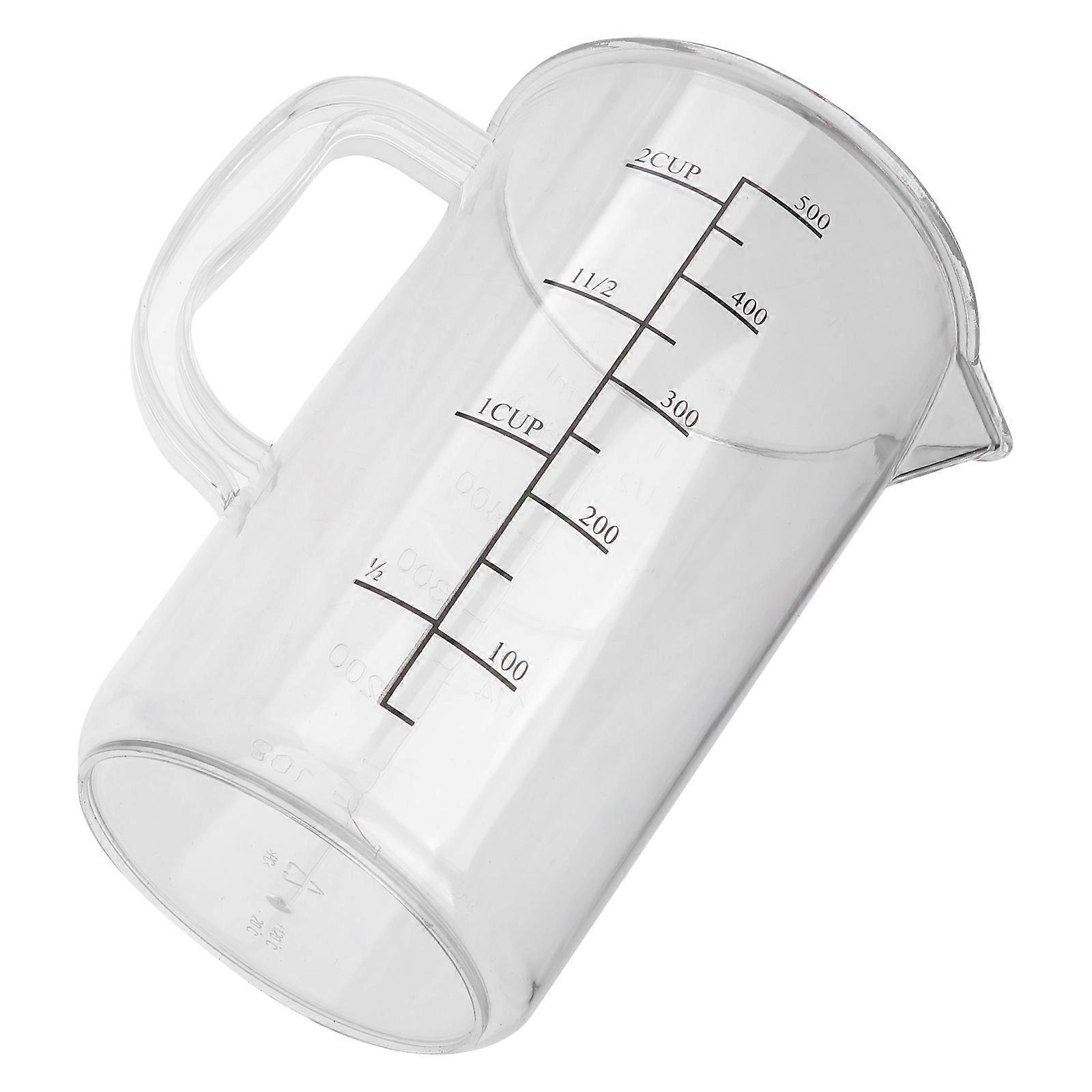 Plastic Measuring Jug for Kitchen Use 1Pcs Baking Measuring Cup Container
