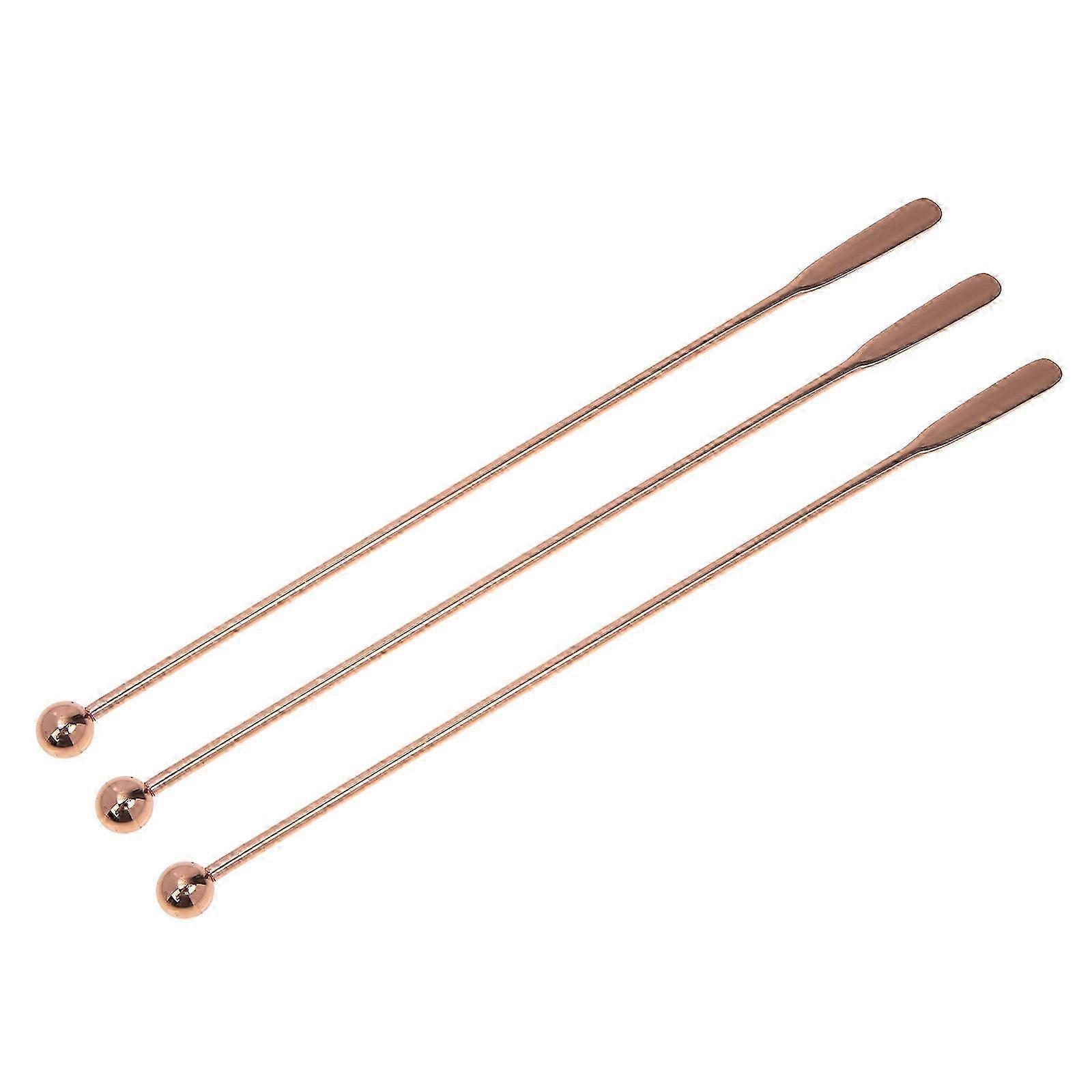 Stainless Steel Mixing Spoon Multi-Function Stirring Bar 3Pcs