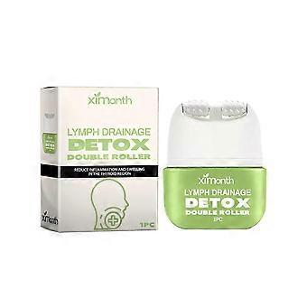 Ximonth - Cuidado com o rolo linfático para aliviar o desconforto no corpo, ombros, pescoço, axilas e inchaço linfático acessório nos seios.