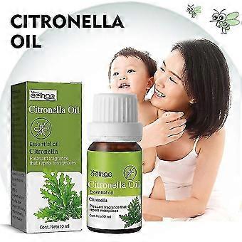 1/2pcs Citronella Oil Mosquito Insect Repellent Natural Herbal Citronella Essential Oil