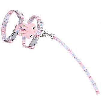 Outdoor Cat Leash Cat Harness for Walking 1Set Adjustable Kitten Rope