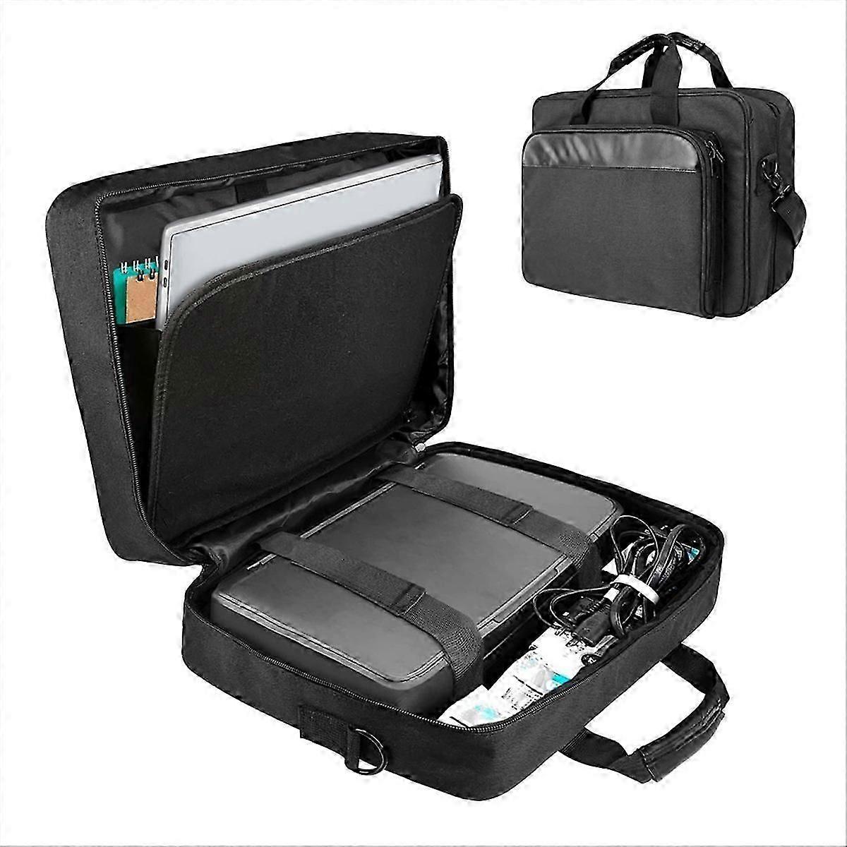 Mobile Printer Storage Bag compatible for Travel Padded Shoulder Strap Printer