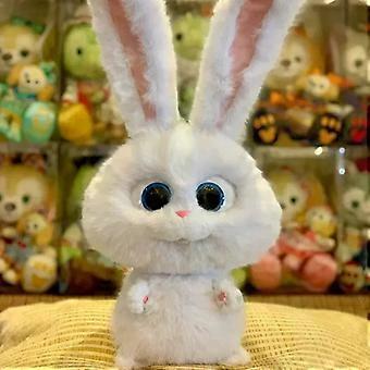 Cartoon „Pets“ – Niedliche Kaninchen-Anführerpuppe als Plüschtier – Ideal als Geburtstagsgeschenk oder Weihnachtsgeschenk für Mädchenzimmer
