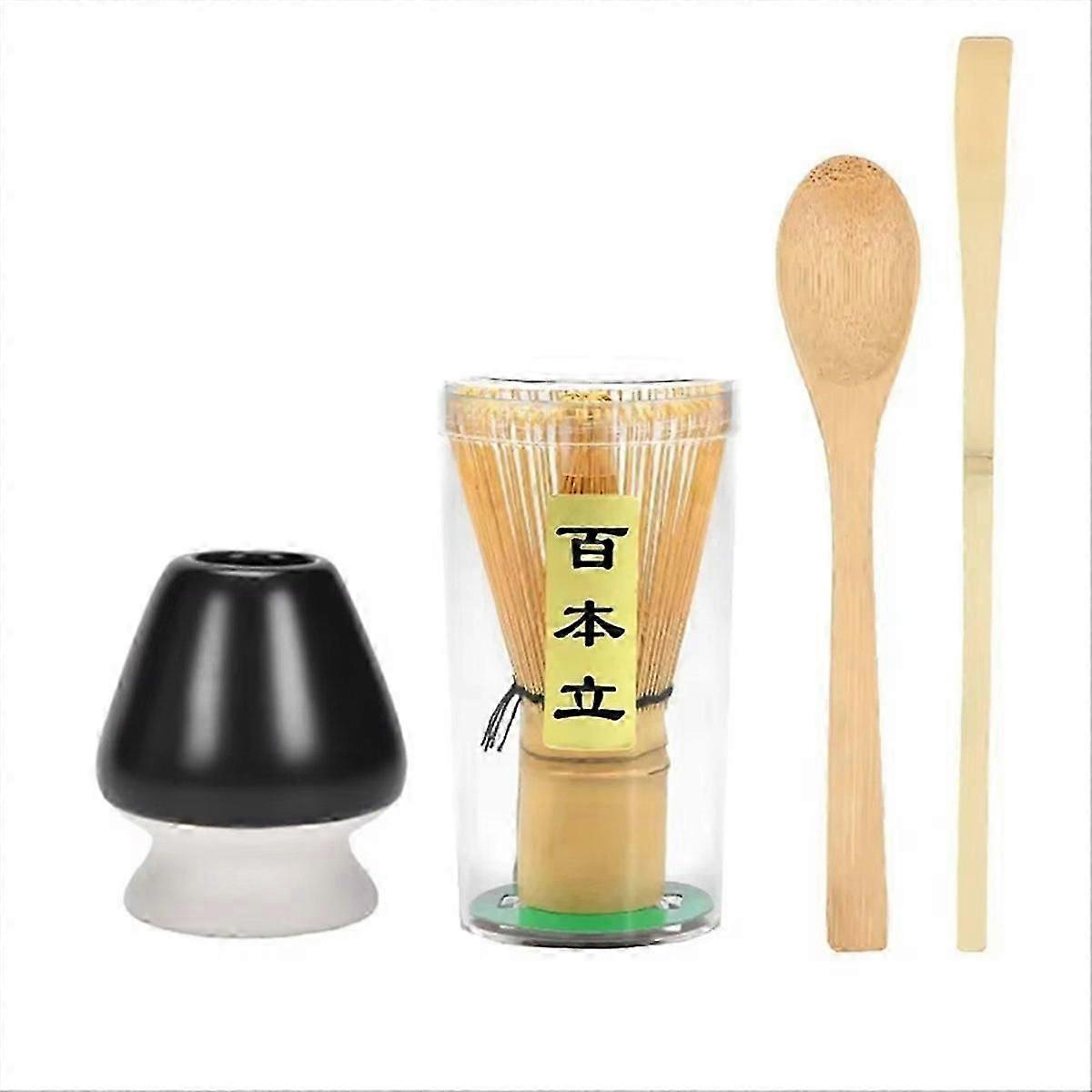 1set Matcha Whisk Set Practical Matcha Kit with Whisk Holder