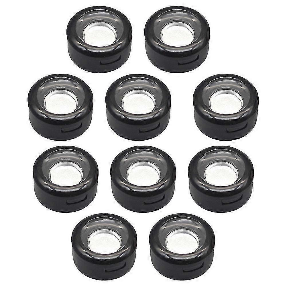 Empty Eyeshadow Case for Storage Use 10Sets Black Eyeshadow Compact Cases