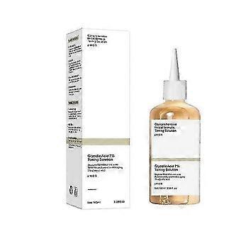 Glykolsäure 7% Peeling-Toner: Glykolsäure-Toner hält die Haut feucht Gesichtspeeling spendet Feuchtigkeit, reduziert Hautunreinheiten 100ml