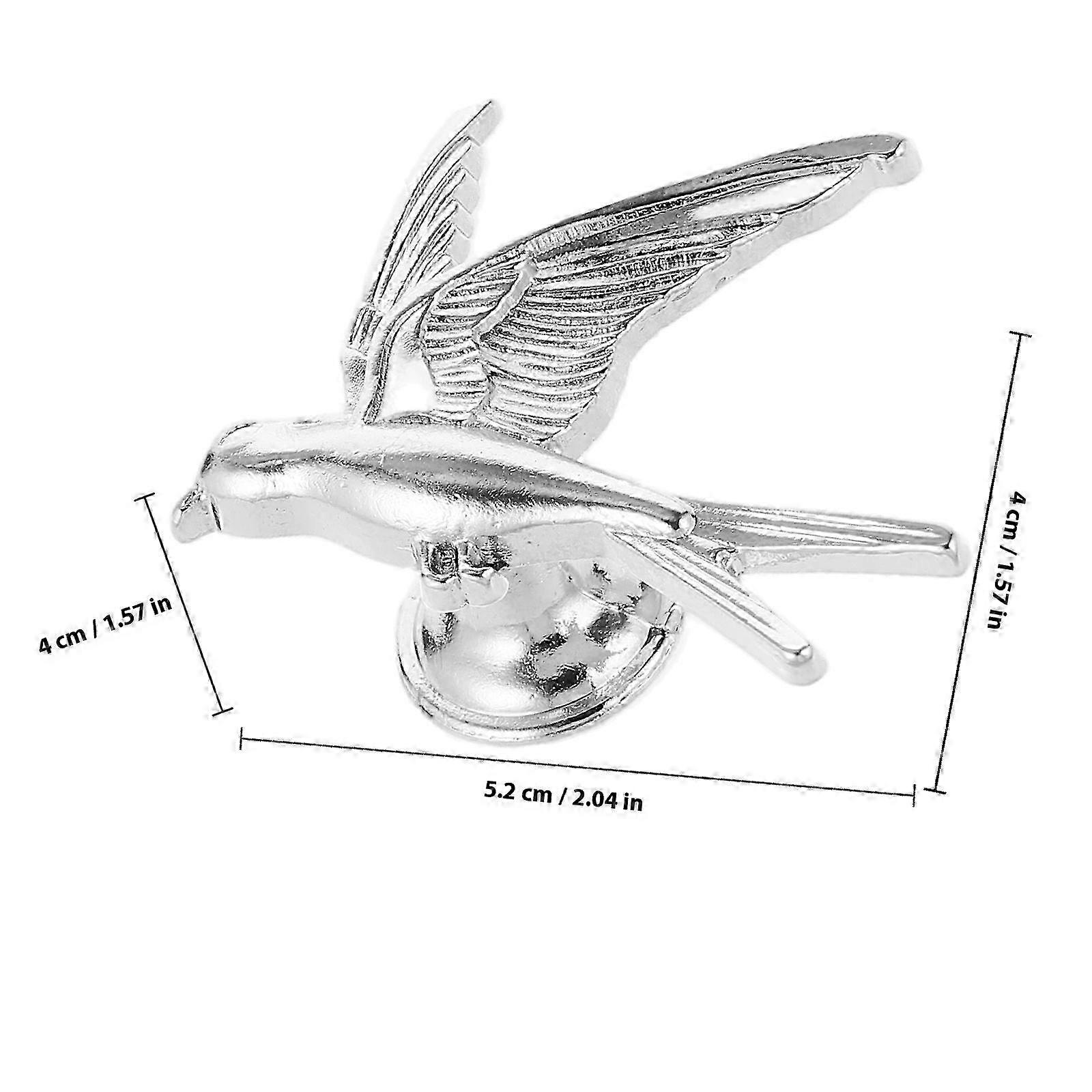 2pcs Cabinet Handles Decorative Door Knobs Interior Door Handle Bird Drawer Knobs