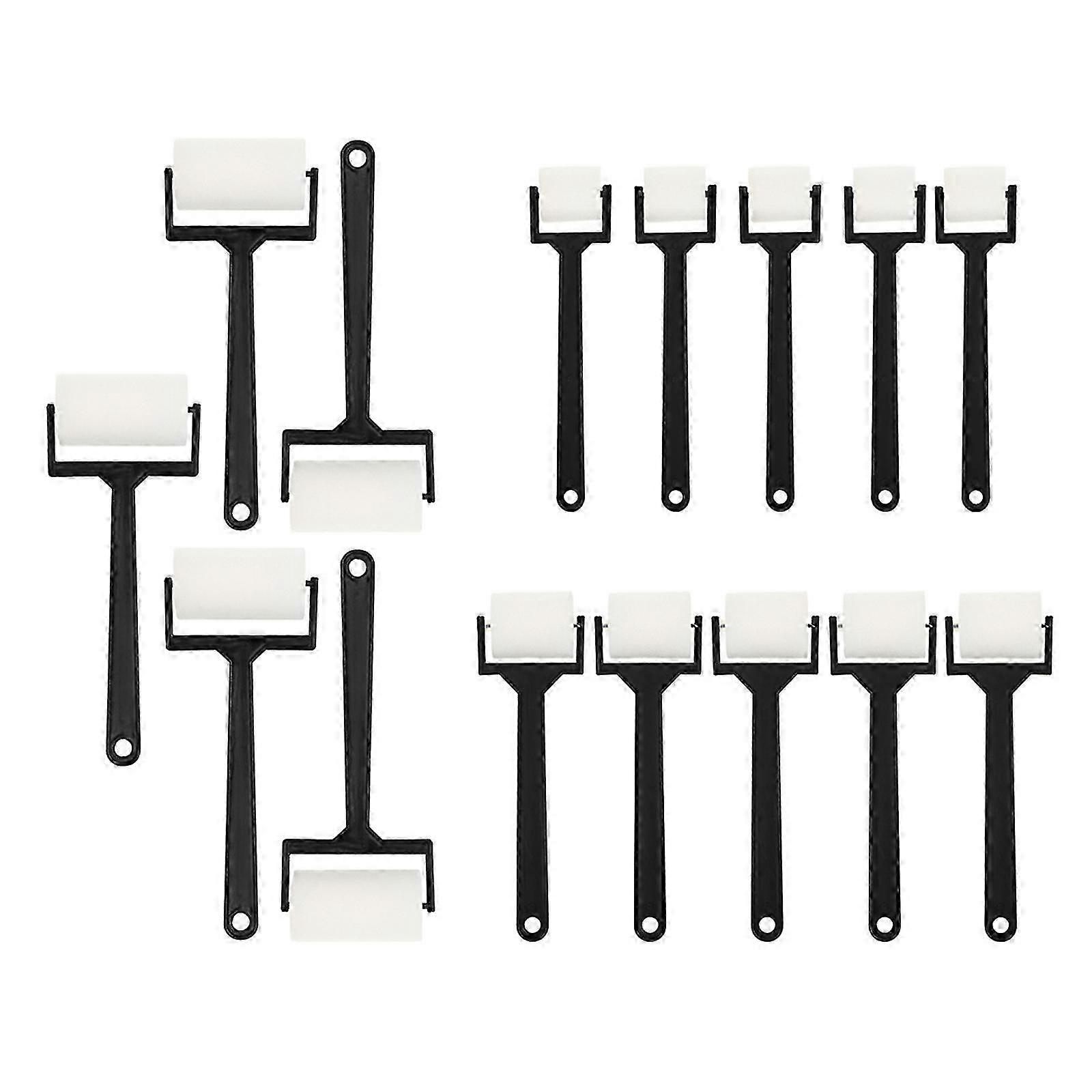 15pcs Portable Sponge Brushes Painted Sponge Rollers Useful Graffiti Brushes Drawing Brush Rollers Tools