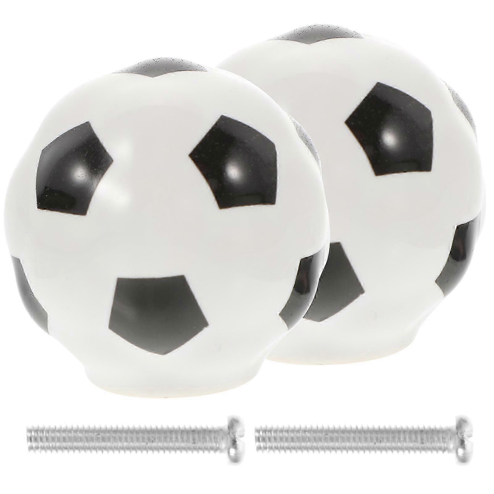 2Pcs Daily Use Cabinet Pulls Decorative Drawer Knobs Wear-resistant Drawer Pulls