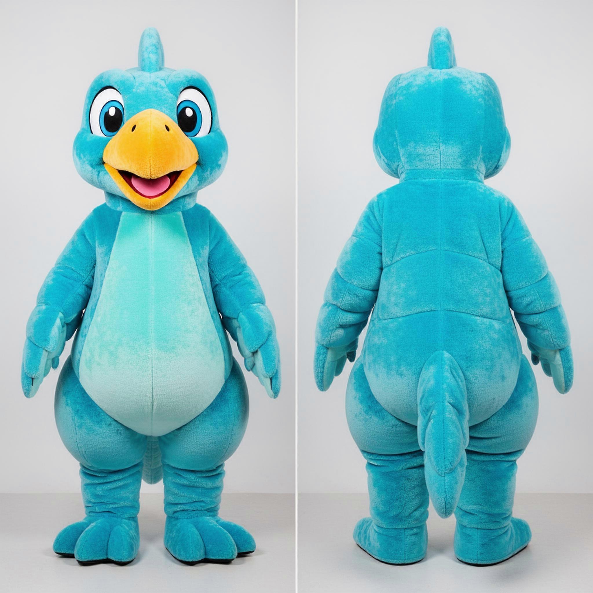 MASTICOT Cyan Vibrant Archeopteryx Mascot