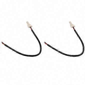 Akkukabel für Elektroroller, 2x LED-Rücklichtkabel, direkt passend, faltbar, verschleißfest, kompatibel mit Mijia M365