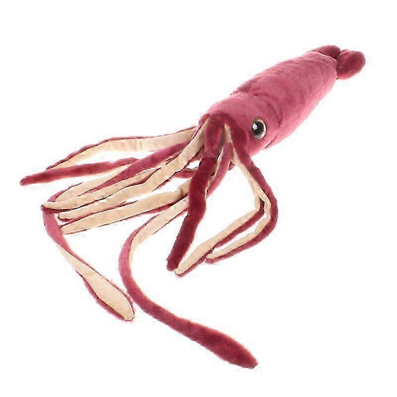 Wine Red Squid Plush 65cm