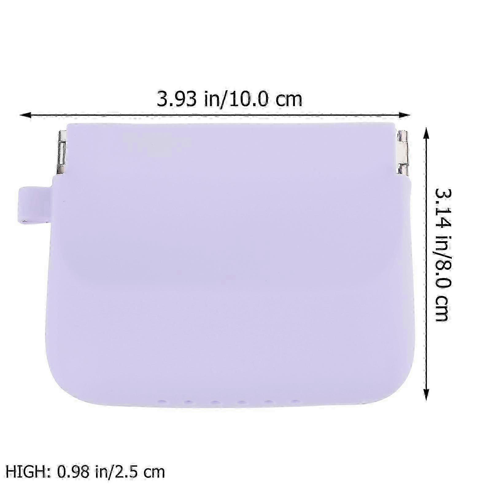 Purple Denture Box Silicone Retainer Case for Storage Box