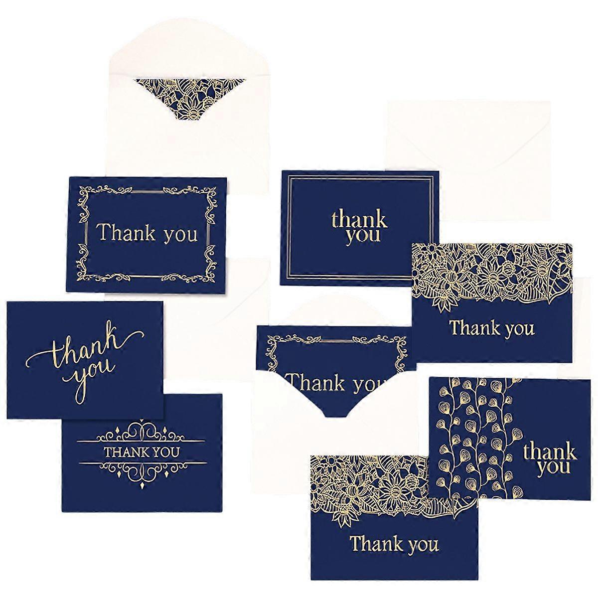 Moisture-Proof Elegant Classy Thank You Card Box Set