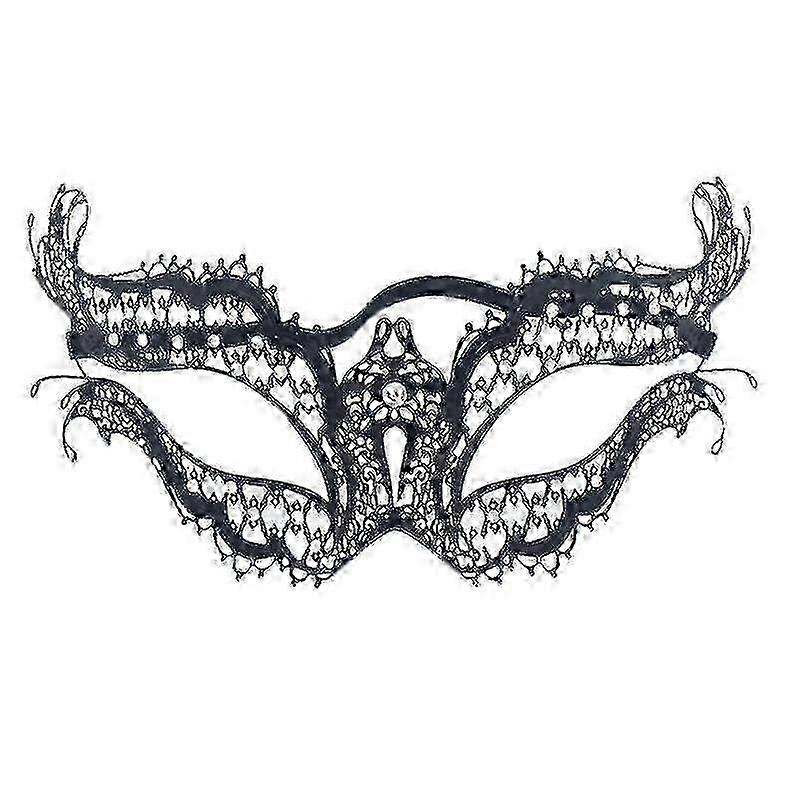 1pcs Rhinestone Mask Compatible with Halloween Decor
