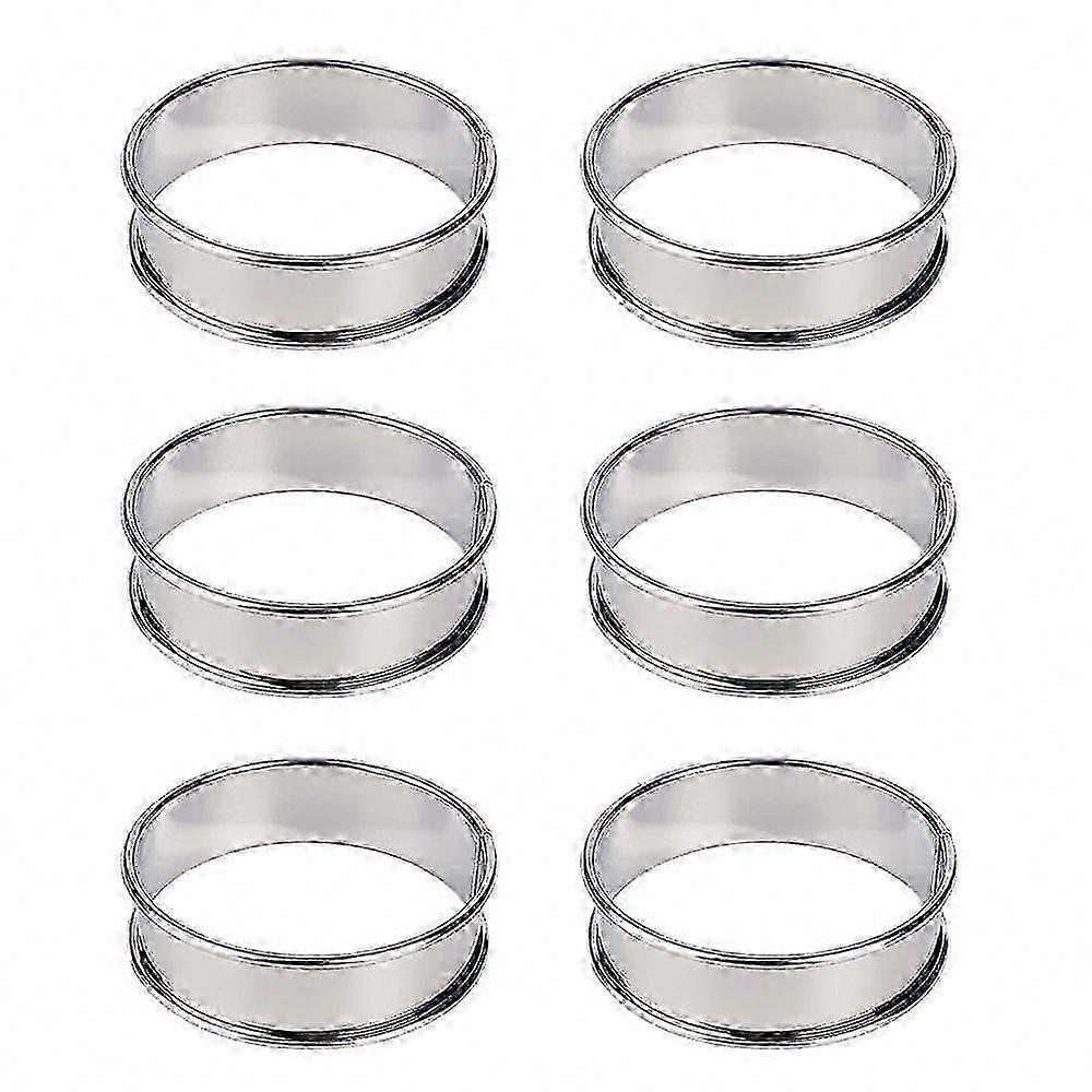 Non-Stick Stainless Muffin Rings Set
