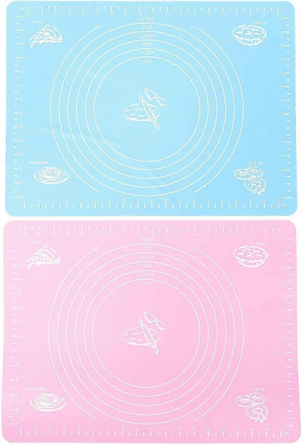 Non-Stick Silicone Baking Mats Set