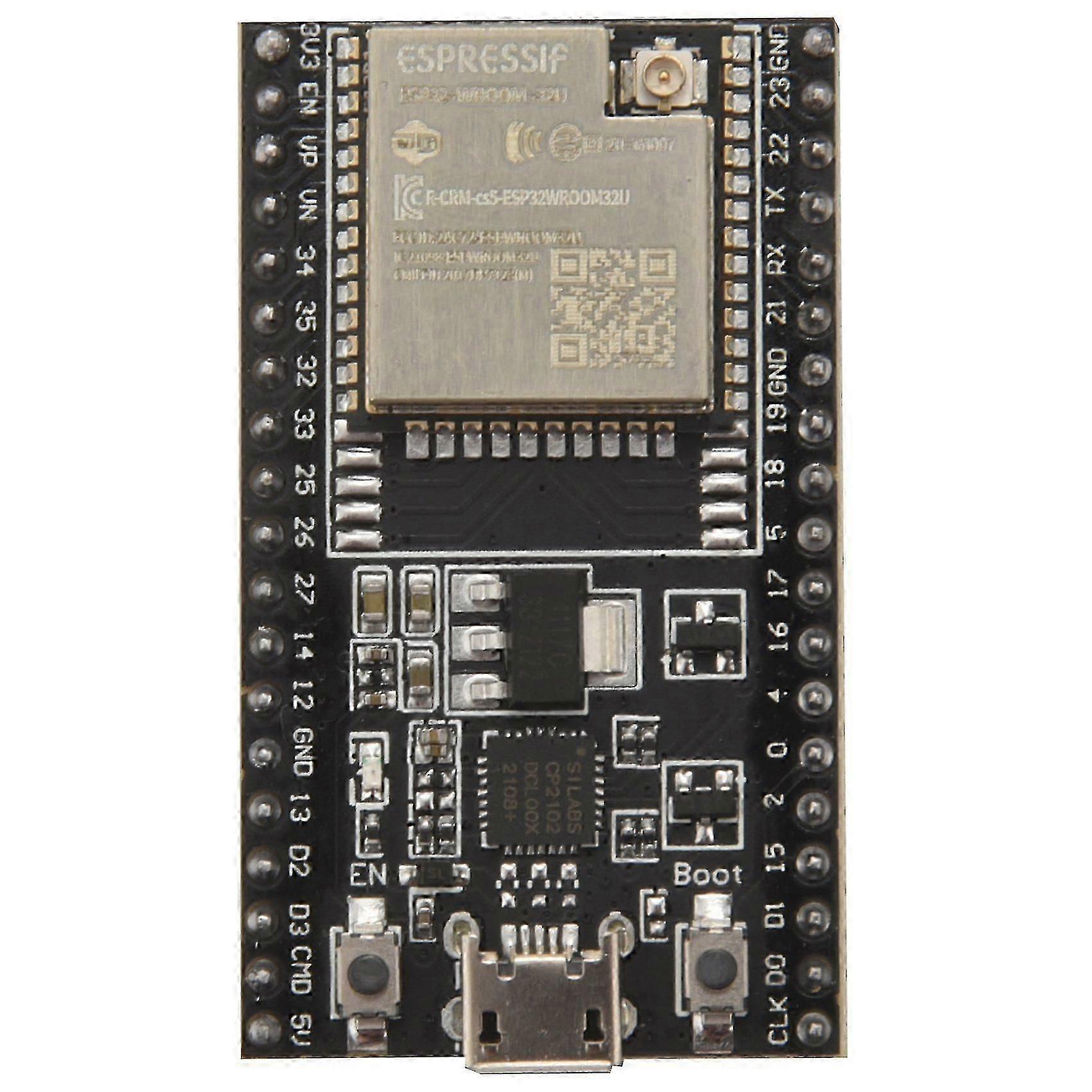 6-Pack ESP32-DevKitC Core Board, ESP32 Development Board Equipped with ESP32-WROOM-32U Wireless WiFi Module