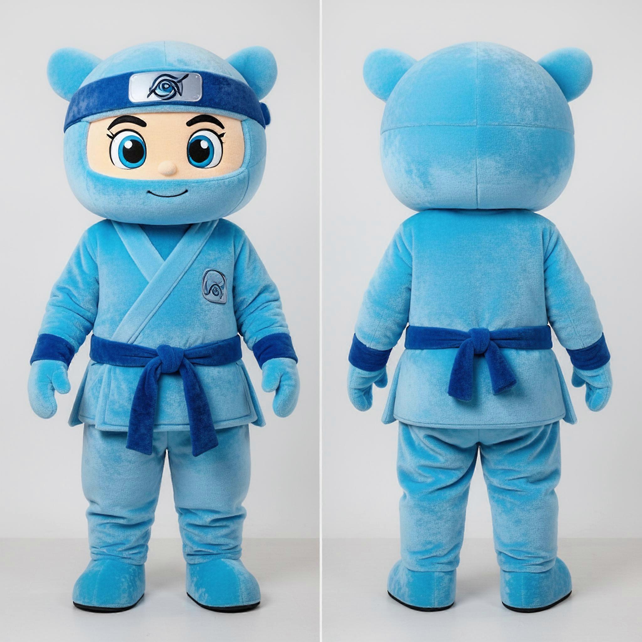 MASTICOT Sky Blue Agile Ninja Mascot