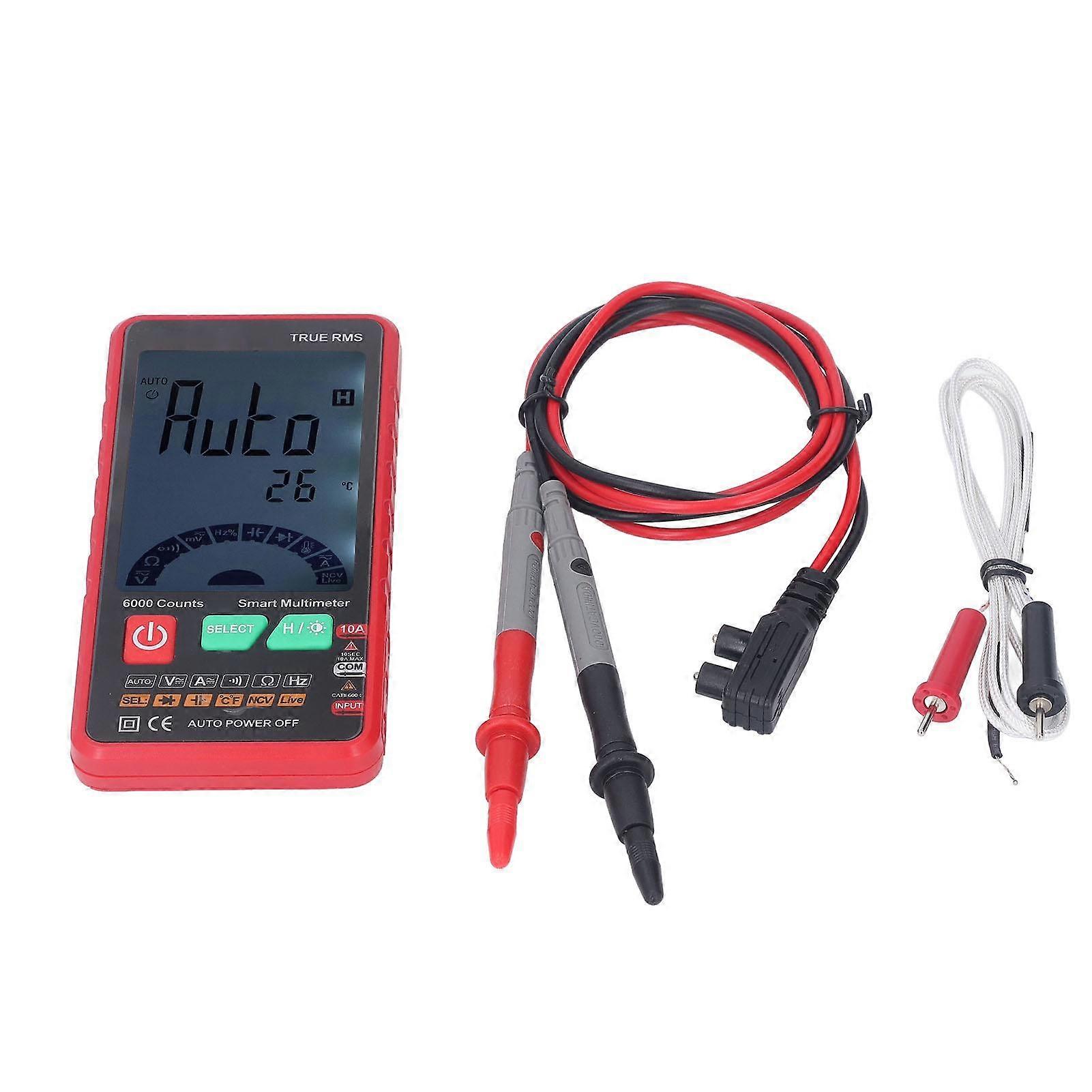 Digital Display Intelligent Multimeter Full Automatic Voltage Current Resistance Detection Meter