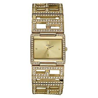 Spell check Quartz Analog Woman Watch with 12504L1 Gold Plated Stainless Steel Bracelet
