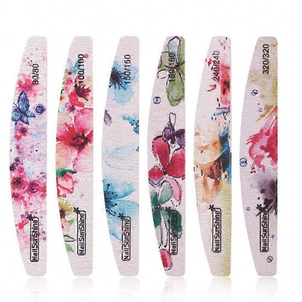 Nail Grooming and Styling Double-Sided Buffer Emery Board