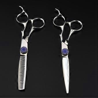 Professional Hair Cutting Scissors 6 Inch JP440C Japanese Steel Ultra Sharp Barber Shears for Salon and Home Use