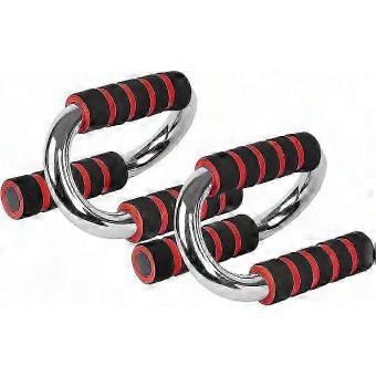 Non-Slip Foam Grip Push-Up Bars compatible with Comcompatible withtable Workouts